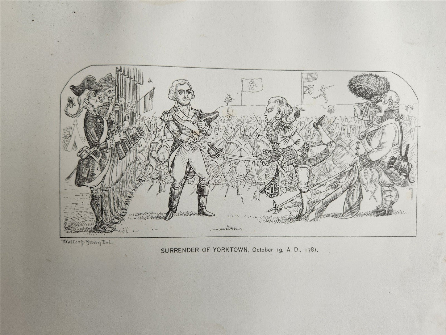 1876 Hail Columbia! Historical, Comical and Centennial ILLUSTRATED ANTIQUE