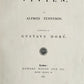 1867 VIVIEN by ALFRED TENNYSON ILLUSTRATED by GUSTAVE DORE antique FOLIO poetry
