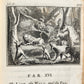 1741 Fables in English and French Verse by Gabriel Faerno ANTIQUE illustrated