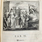 1741 Fables in English and French Verse by Gabriel Faerno ANTIQUE illustrated