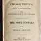 1878 NATIVE AMERICAN BIBLE Four Gospels in the Seneca Language ANTIQUE rare