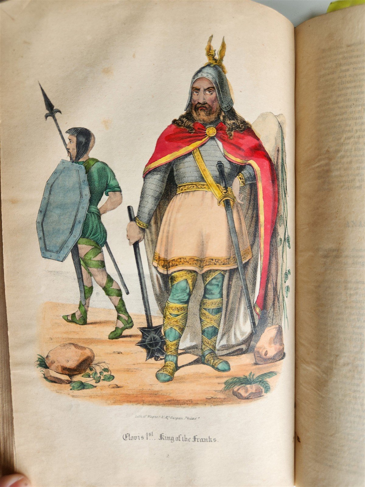 1847 PUBLIC & PRIVATE HISTORY of POPES of ROME illustrated ANTIQUE in English