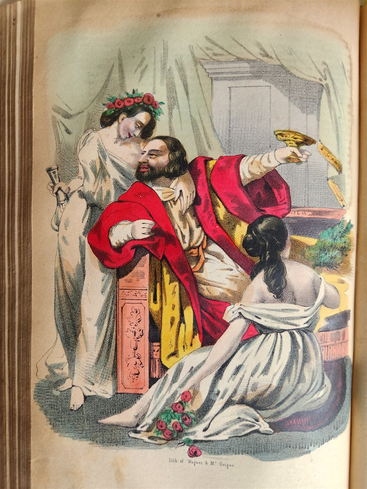 1847 PUBLIC & PRIVATE HISTORY of POPES of ROME illustrated ANTIQUE in English