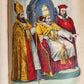 1847 PUBLIC & PRIVATE HISTORY of POPES of ROME illustrated ANTIQUE in English