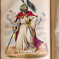 1847 PUBLIC & PRIVATE HISTORY of POPES of ROME illustrated ANTIQUE in English