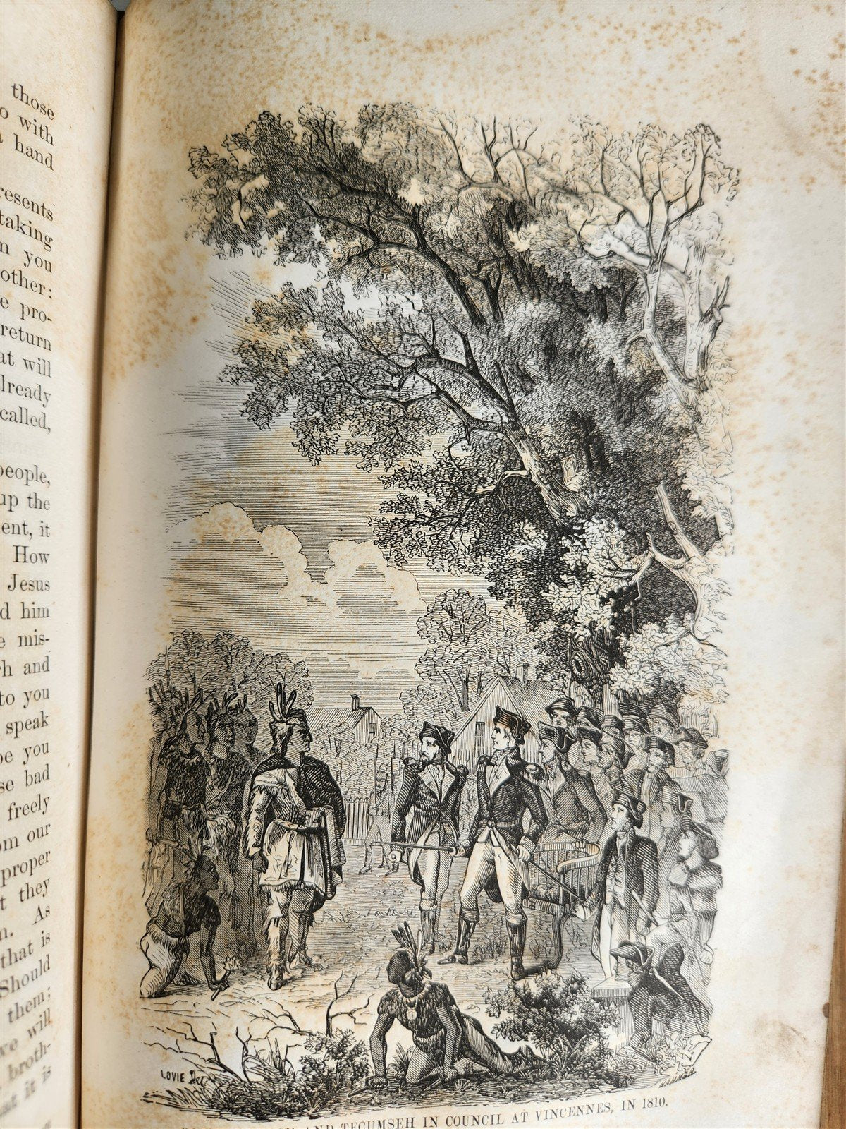 1859 HISTORY of INDIANA by JOHN DILLON illustrated ANTIQUE w/ MAPS
