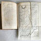 1859 HISTORY of INDIANA by JOHN DILLON illustrated ANTIQUE w/ MAPS