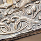 1890s MINIATURE BIBLE in ENGLISH w/ SILVER COVER ANTIQUE