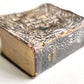 1890s MINIATURE BIBLE in ENGLISH w/ SILVER COVER ANTIQUE