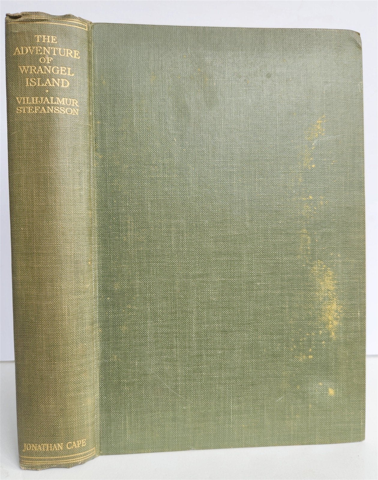 1926 THE ADVENTURE of WRANGEL ISLAND illustrated ANTIQUE
