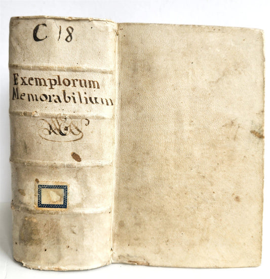 1567 Renaissance collection of historical anecdotes by Battista Fregoso ANTIQUE