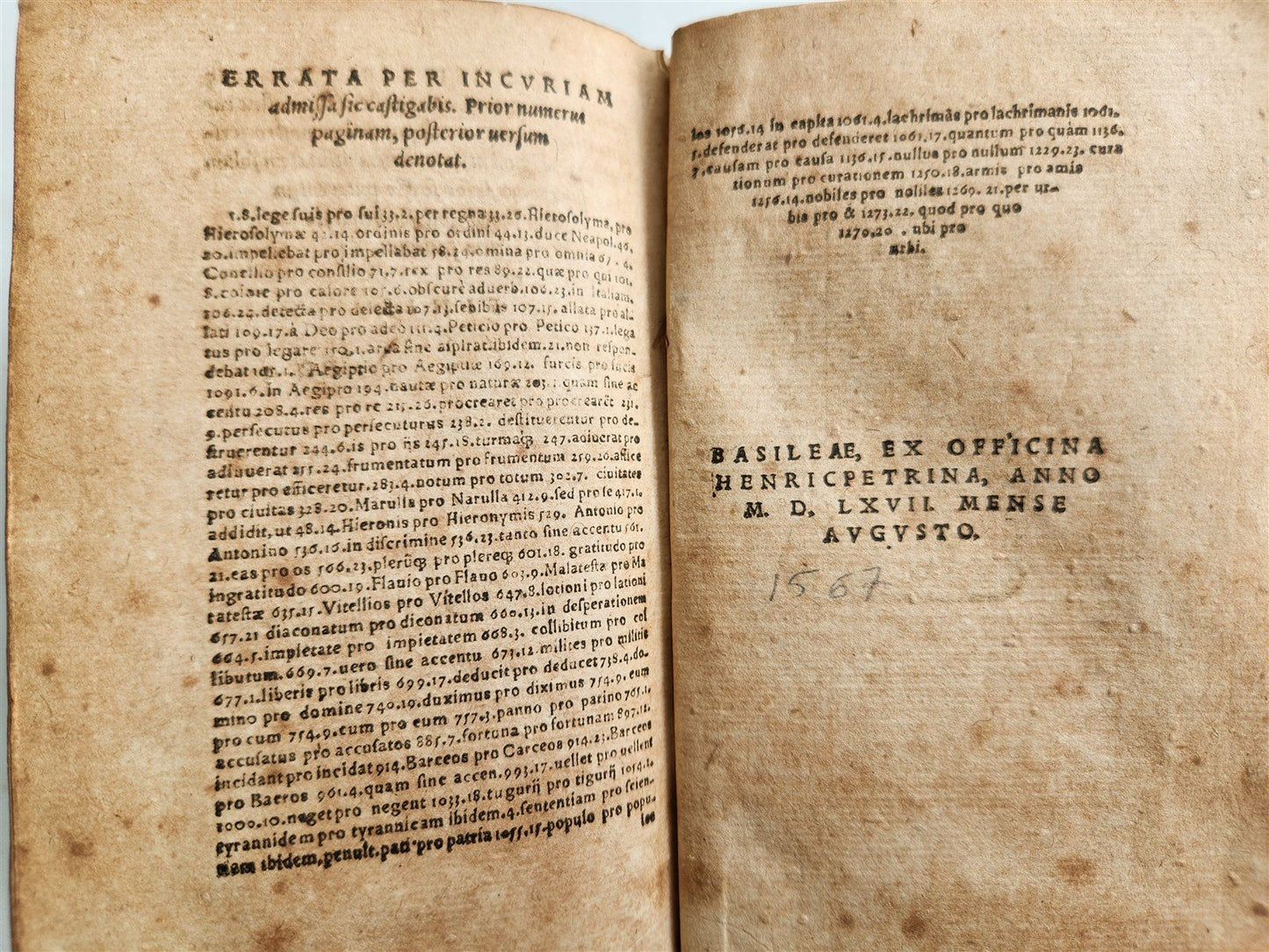 1567 Renaissance collection of historical anecdotes by Battista Fregoso ANTIQUE