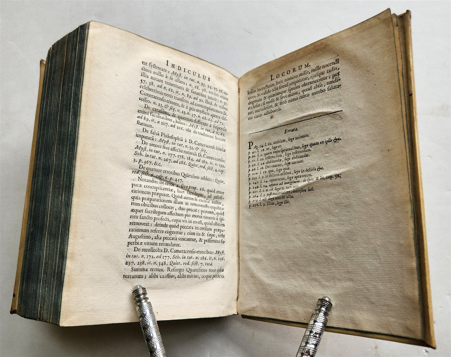 1698 ANTI-Quietism Jansenism & other religious movements TREATISE ANTIQUE vellum