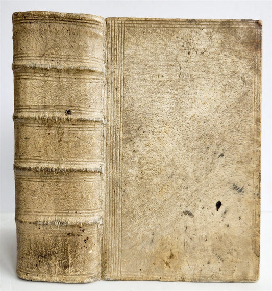 1694 ROMAN HISTORY Herodianou Historion Biblia ANTIQUE vellum 17th CENTURY
