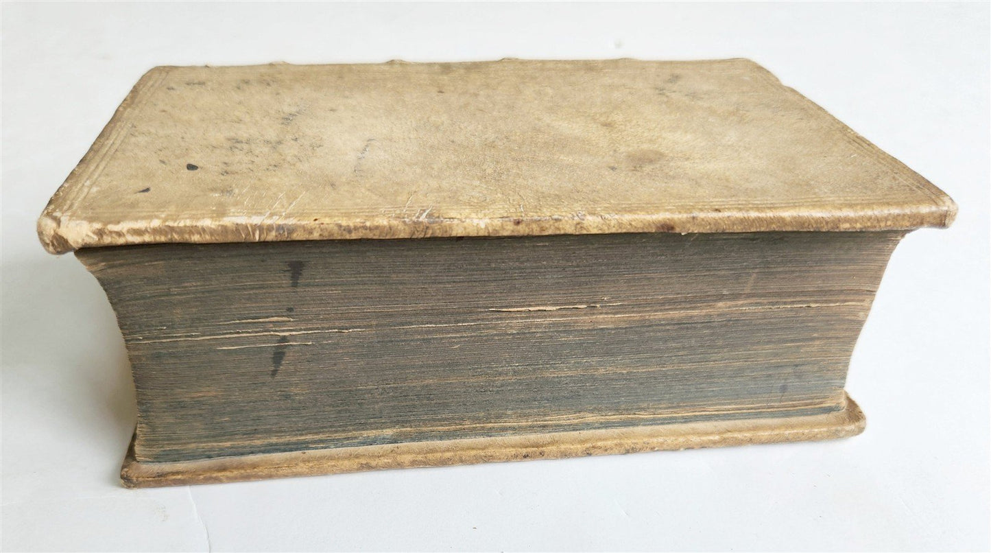 1694 ROMAN HISTORY Herodianou Historion Biblia ANTIQUE vellum 17th CENTURY
