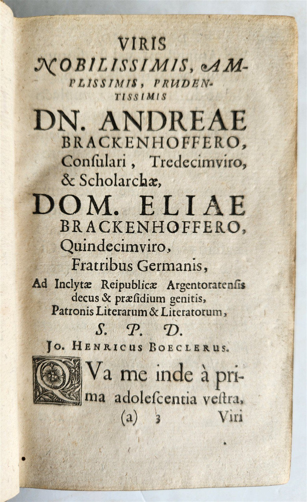 1694 ROMAN HISTORY Herodianou Historion Biblia ANTIQUE vellum 17th CENTURY