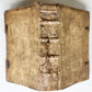 1593 THEOLOGY by Petrus Michaelis ANTIQUE PIGSKIN BINDING 16th CENTURY