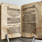 1593 THEOLOGY by Petrus Michaelis ANTIQUE PIGSKIN BINDING 16th CENTURY