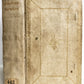 1696 HORACE POETRY w/ COMMENTARIES ANTIQUE VELLUM BINDING 17th CENTURY