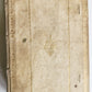 1696 HORACE POETRY w/ COMMENTARIES ANTIQUE VELLUM BINDING 17th CENTURY