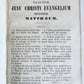 1847 BIBLE in GREEK & LATIN antique NEW TESTAMENT