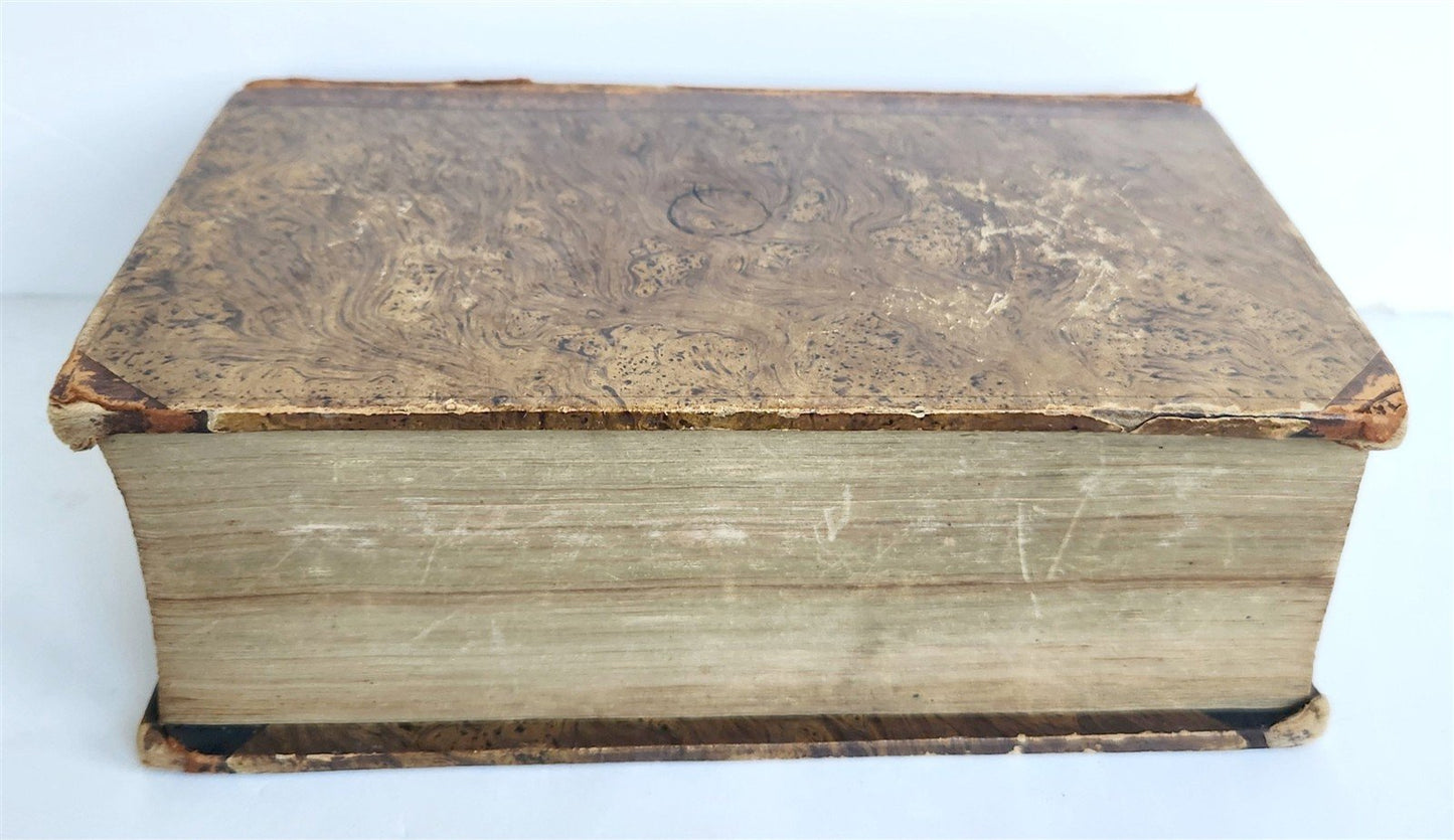 1822 BIBLE in HEBREW antique OLD TESTAMENT Biblia hebraica manualis