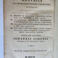 1822 BIBLE in HEBREW antique OLD TESTAMENT Biblia hebraica manualis