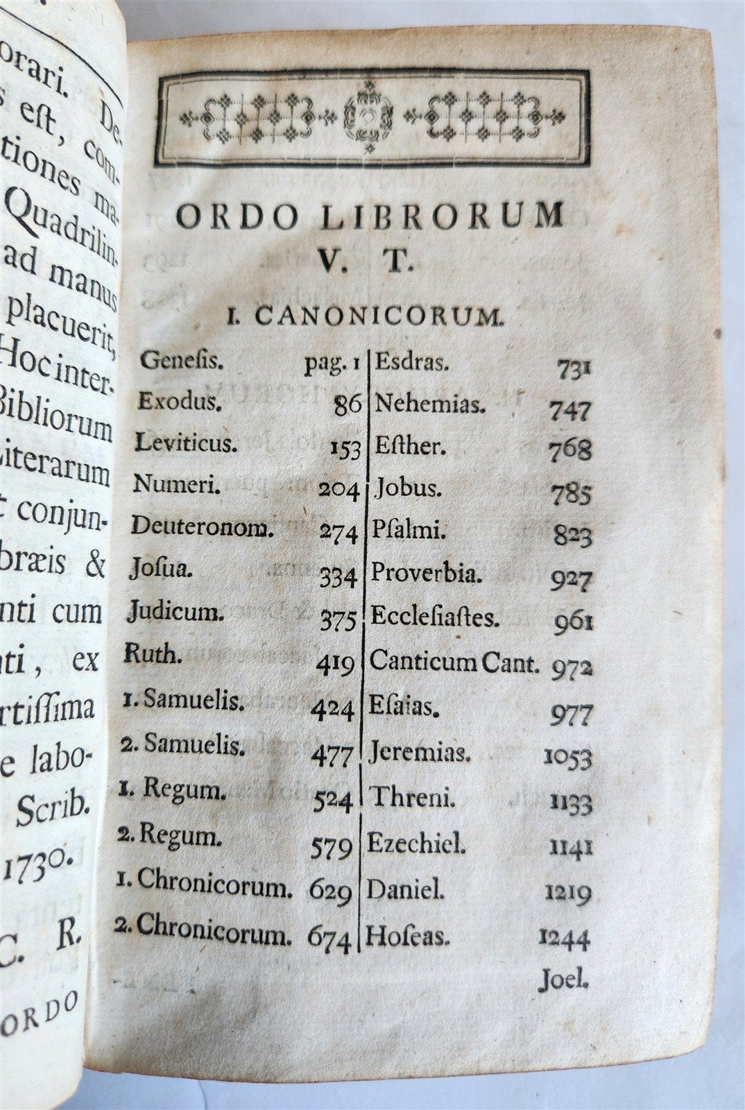 1757 BIBLE in GREEK antique OLD TESTAMENT Vetus testamentum graecum VELLUM BOUND