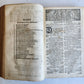 1767 BIBLE in GERMAN antique OLD & NEW TESTAMENT Canstein octavo M.LUTHER Bible