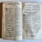 1767 BIBLE in GERMAN antique OLD & NEW TESTAMENT Canstein octavo M.LUTHER Bible