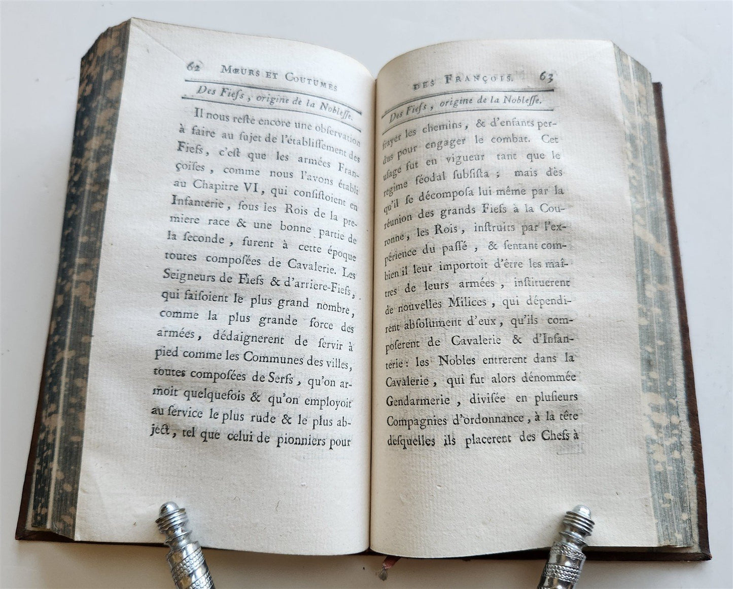 1768 Customs & manners of French people antique Moeurs et coutumes des Francois