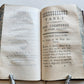 1768 Customs & manners of French people antique Moeurs et coutumes des Francois