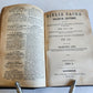1883 BIBLE in LATIN antique OLD & NEW TESTAMENT Biblia sacra vulgatae editionis