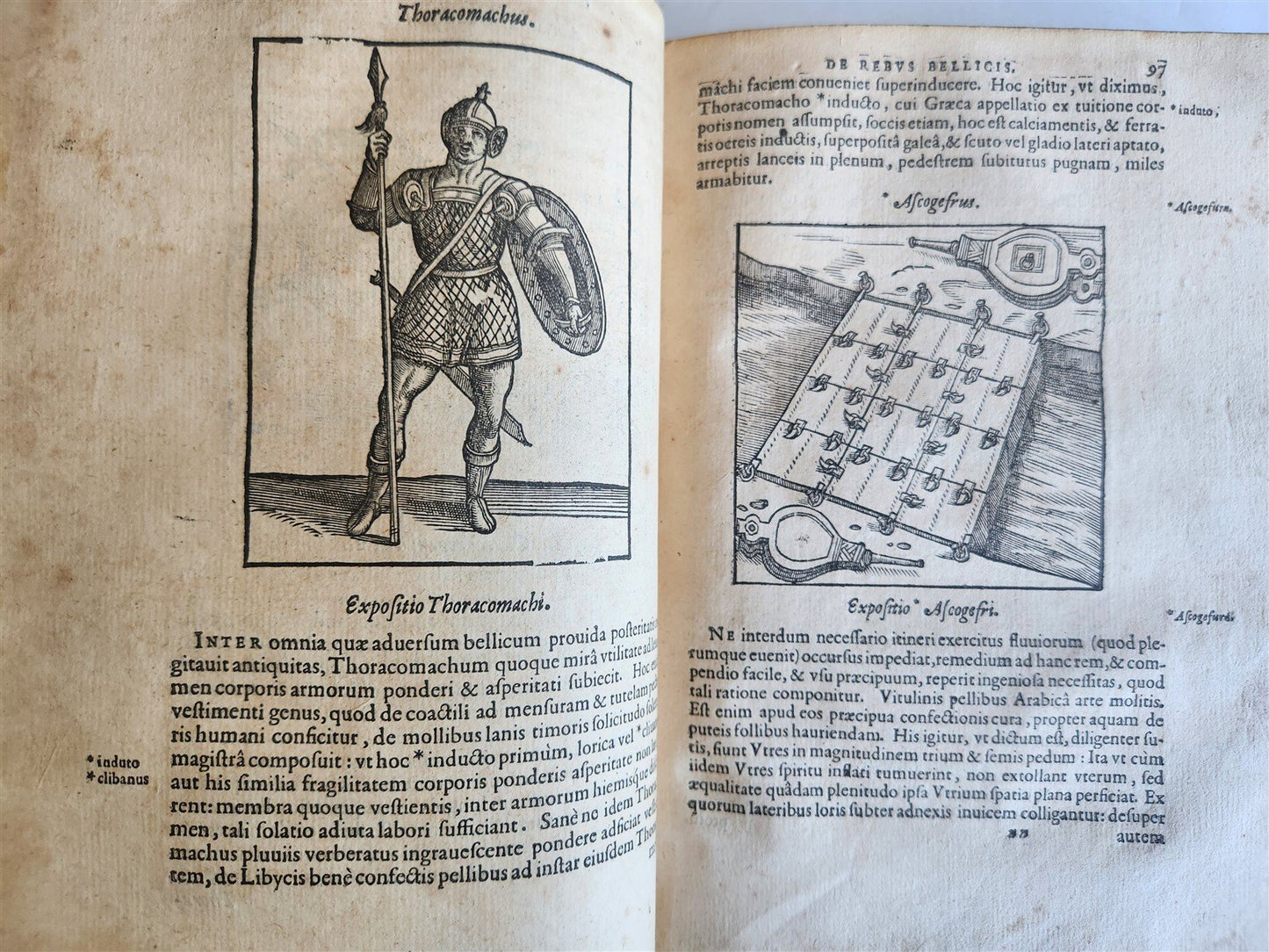 1607 ILLUSTRATED MILITARY TREATISE De re militari VEGETIUS antique RARE Plantin
