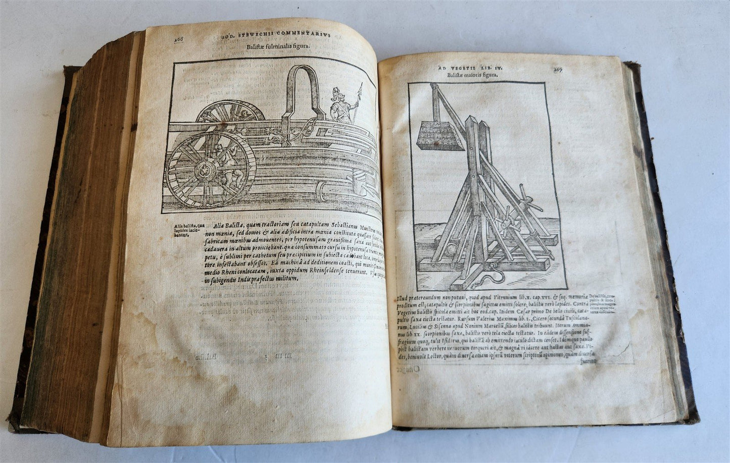 1607 ILLUSTRATED MILITARY TREATISE De re militari VEGETIUS antique RARE Plantin