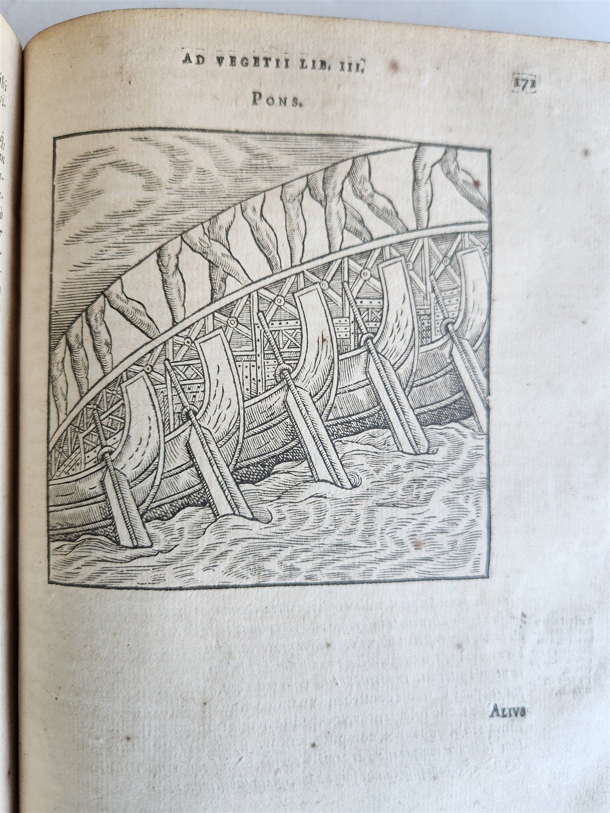 1607 ILLUSTRATED MILITARY TREATISE De re militari VEGETIUS antique RARE Plantin
