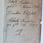 1800 HYMNAL & PRAYER BOOK in GERMAN antique DECORATIVE BINDING