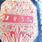 1800 HYMNAL & PRAYER BOOK in GERMAN antique DECORATIVE BINDING