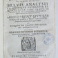1589 THEOLOGY by Johann Pistorius antique 16th CENTURY