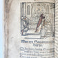 1551 ILLUSTRATED CATECHISM by inquisitor-general of Mentz & Cologne antique