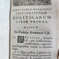1644 POLITICAL TREATISE by Johannes Loccenius antique VELLUM BINDING w/ CLASPS