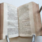 1644 POLITICAL TREATISE by Johannes Loccenius antique VELLUM BINDING w/ CLASPS