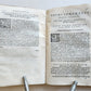 1563 SACRED UNIVERSE COUNCIL of TRENT antique VELLUM BINDING