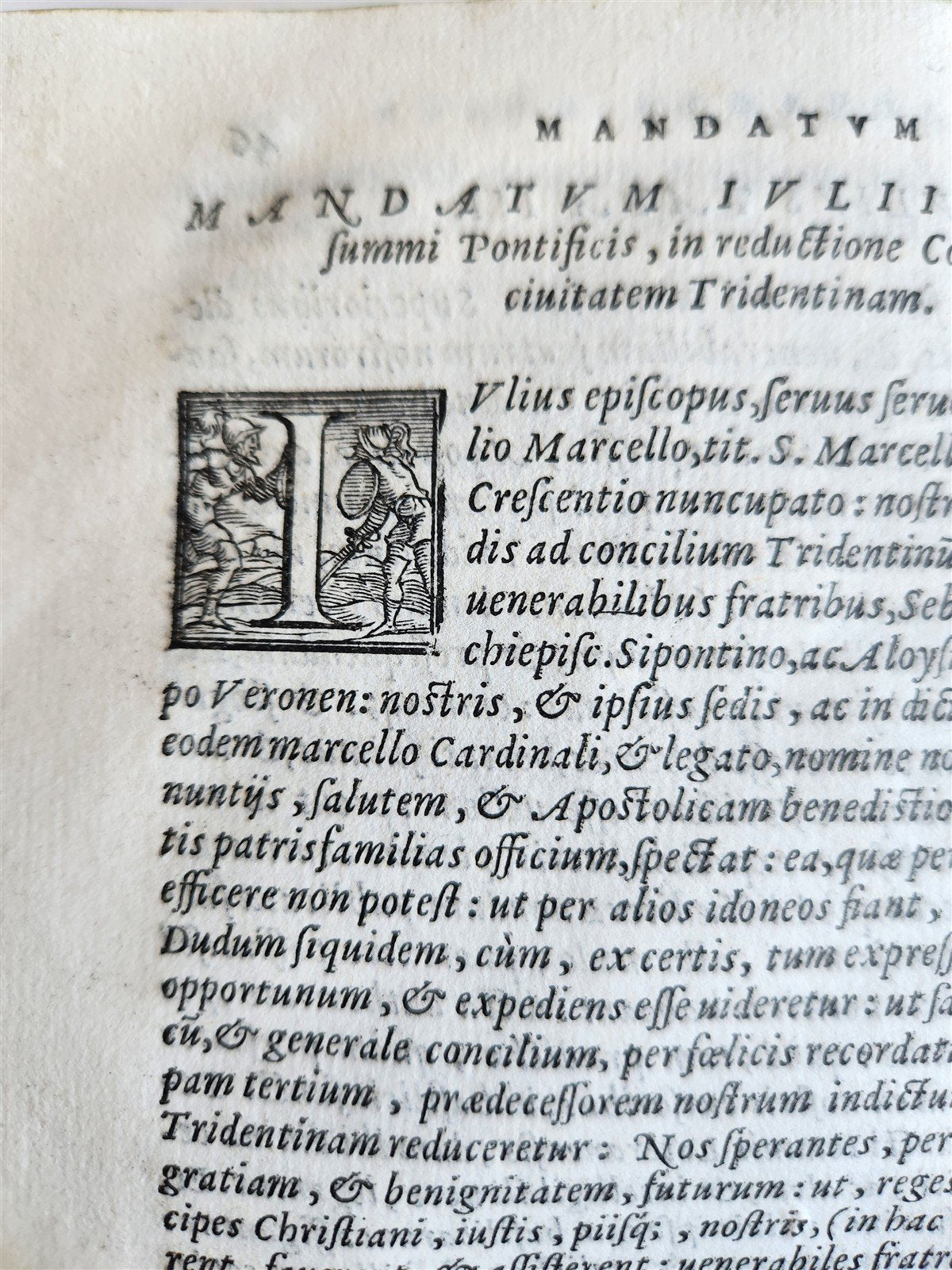 1563 SACRED UNIVERSE COUNCIL of TRENT antique VELLUM BINDING