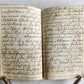 GERMAN antique MANUSCRIPT ILLUSTRATED