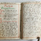 GERMAN antique MANUSCRIPT ILLUSTRATED