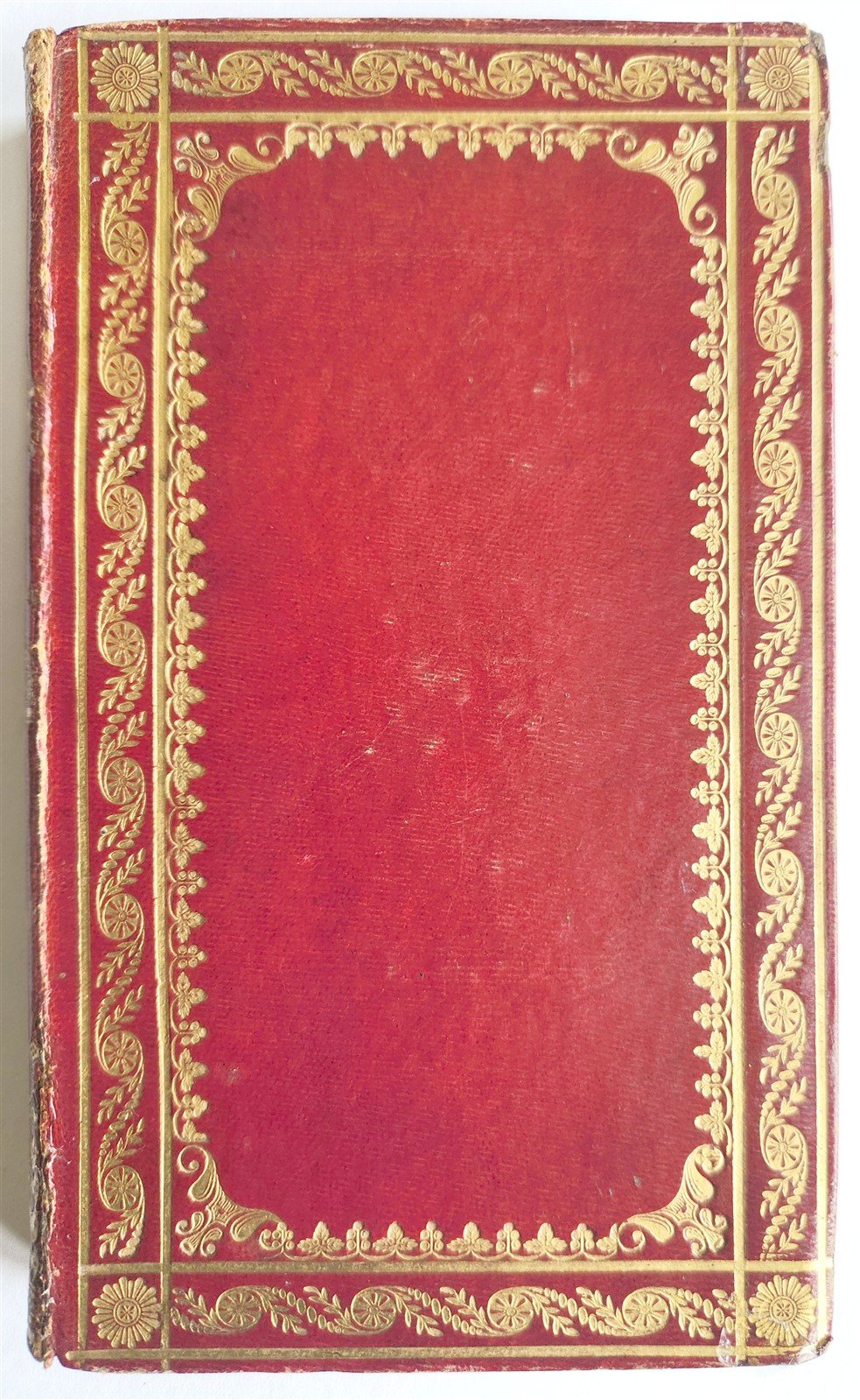 1838 Die Religion in Liederverseen antique FINE GILT-STAMPED MOROCCO BINDING