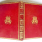1781 ROUSSEAU antique SIGNED GILT-STAMPED MOROCCO BINDING Emile ou l'Education