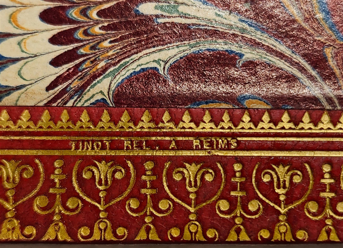 1781 ROUSSEAU Emile ou l'Education antique SIGNED GILT-STAMPED MOROCCO BINDING