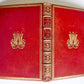 1781 ROUSSEAU Emile ou l'Education antique SIGNED GILT-STAMPED MOROCCO BINDING